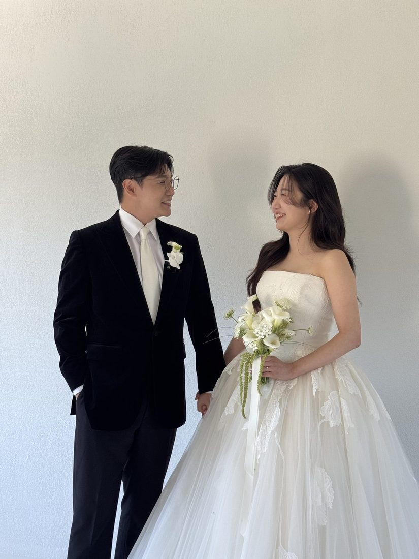 신랑 신부 사진